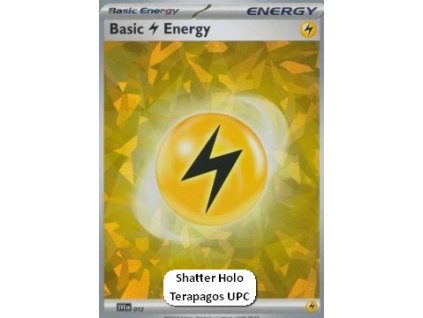 Pokémon Basic Lightning Energy (SVE 012)
