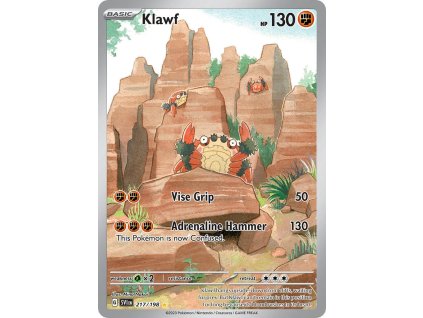 Pokémon Klawf (SVI 217)