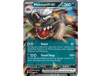 Pokémon Mabosstiff ex (SVP 086)