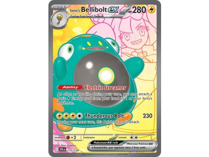 Pokémon Iono's Bellibolt ex (JTG 172)