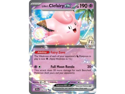 Pokémon Lillie's Clefairy ex (JTG 056)