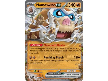 Pokémon Mamoswine ex (JTG 079)