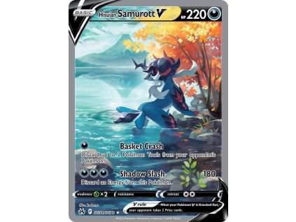 Pokémon Hisuian Samurott V (CRZ GG51)