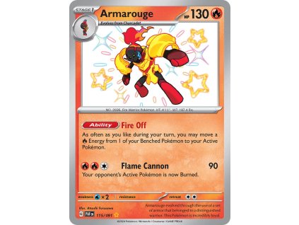 Pokémon Armarouge (PAF 115)