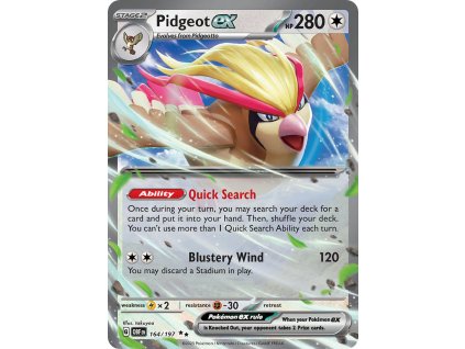 Pokémon Pidgeot ex (OBF 164)