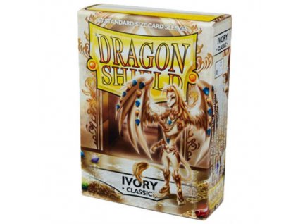 Dragon Shield Classic Ivory 60 ct 500x500