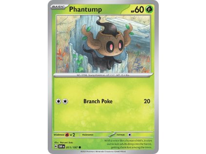 Pokémon Phantump (OBF 011)