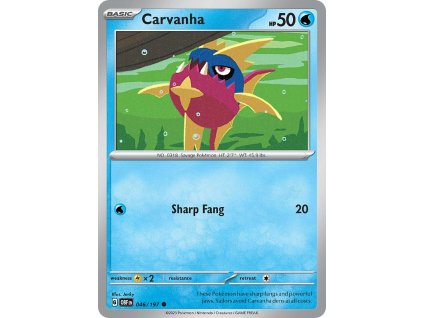Pokémon Carvanha (OBF 046)