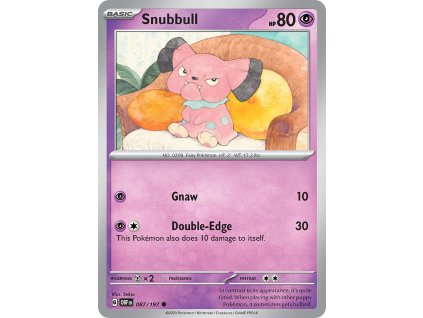 Pokémon Snubbull (OBF 087)