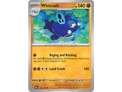 Pokémon Whiscash (OBF 109)