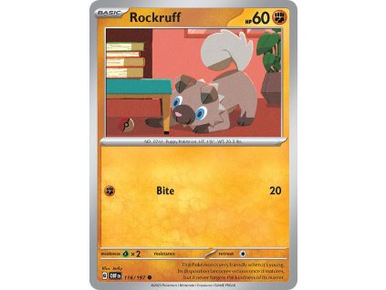 Pokémon Rockruff (OBF 116)