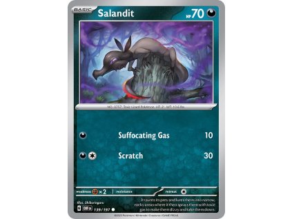 Pokémon Salandit (OBF 139)