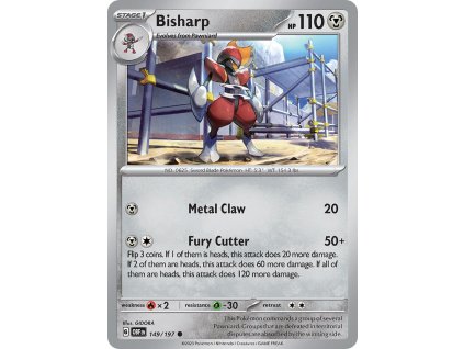 Pokémon Bisharp (OBF 149)