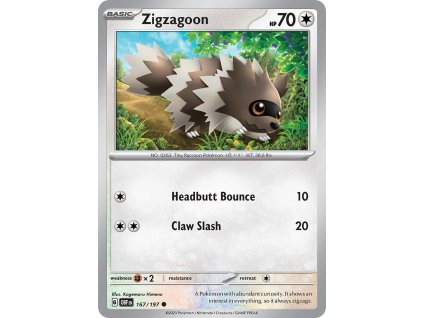 Pokémon Zigzagoon (OBF 167)