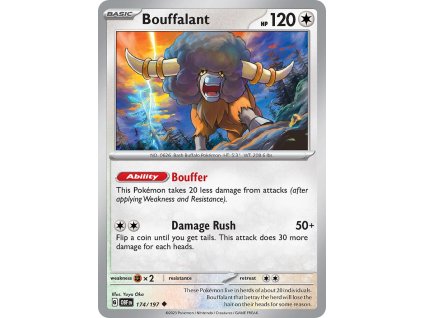 Pokémon Bouffalant (OBF 174)
