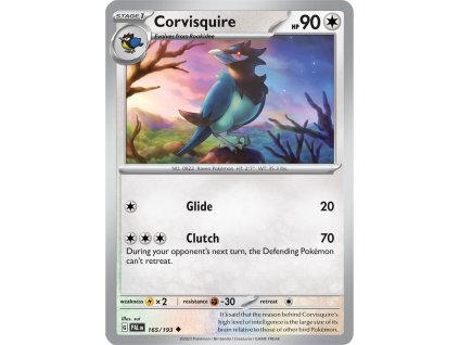 CorvisquirePaldeaEvolved165