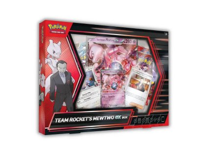 Pokémon TCG: Team Rocket's Mewtwo ex Box