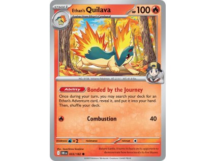 Pokémon Ethan's Quilava (DRI 033)