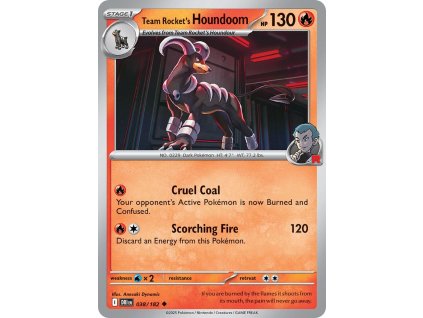 Pokémon Team Rocket's Houndoom (DRI 038)
