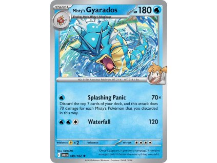 Pokémon Misty's Gyarados (DRI 049)