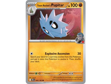 Pokémon Team Rocket's Pupitar (DRI 095)