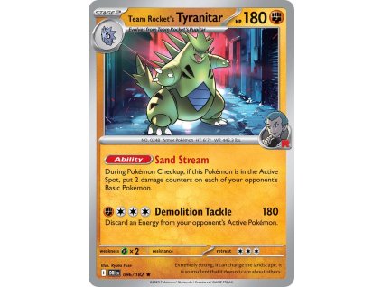 Pokémon Team Rocket's Tyranitar (DRI 096)