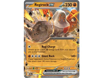 Pokémon Regirock ex (DRI 101)
