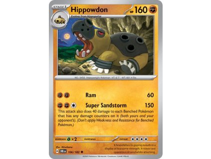 Pokémon Hippowdon (DRI 106)