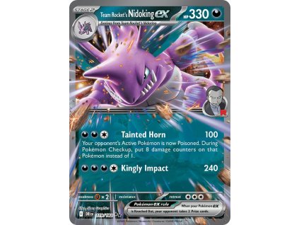 Pokémon Team Rocket's Nidoking ex (DRI 119)