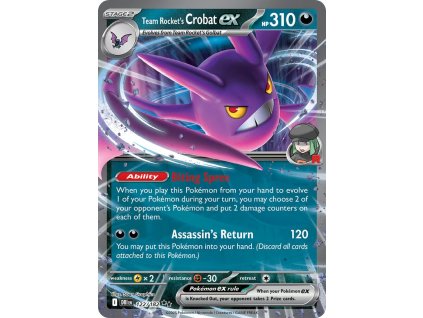 Pokémon Team Rocket's Crobat ex (DRI 122)
