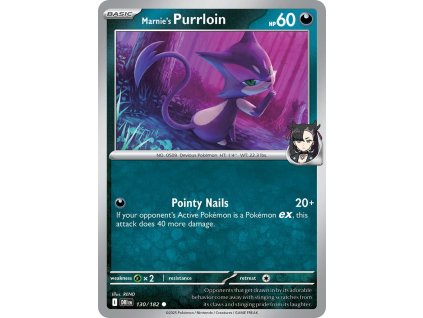 Pokémon Marnie's Purrloin (DRI 130)
