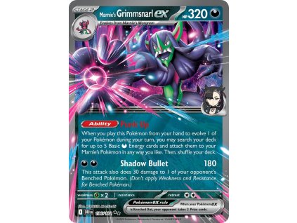 Pokémon Marnie's Grimmsnarl ex (DRI 136)