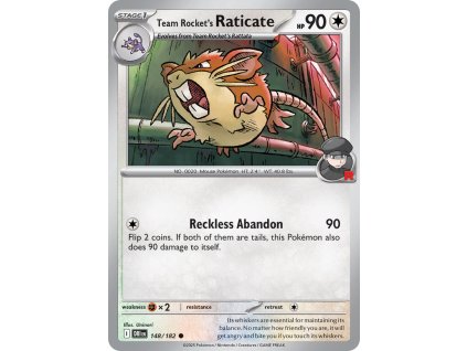 Pokémon Team Rocket's Raticate (DRI 148)