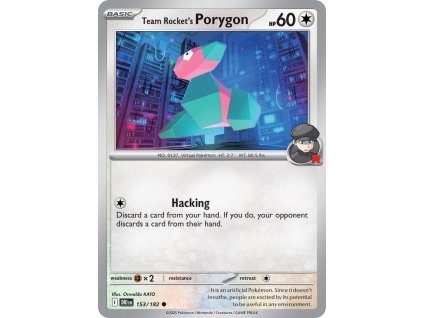 Pokémon Team Rocket's Porygon (DRI 153)