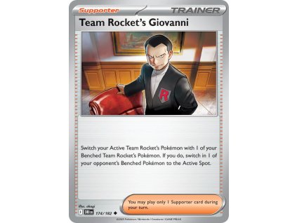 Pokémon Team Rocket's Giovanni (DRI 174)