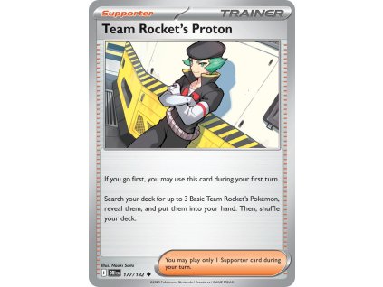 Pokémon Team Rocket's Proton (DRI 177)