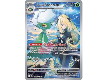 Pokémon Cynthia's Roserade (DRI 184)