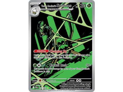 Pokémon Team Rocket's Spidops (DRI 187)