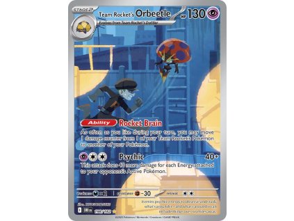 Pokémon Team Rocket's Orbeetle (DRI 198)
