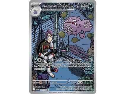 Pokémon Team Rocket's Weezing (DRI 199)