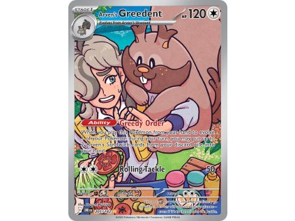 Pokémon Arven's Greedent (DRI 205)