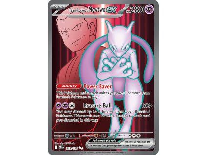 Pokémon Team Rocket's Mewtwo ex (DRI 213)