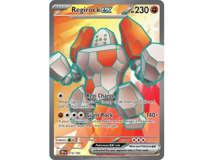 Pokémon Regirock ex (DRI 214)