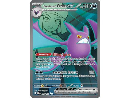 Pokémon Team Rocket's Crobat ex (DRI 217)
