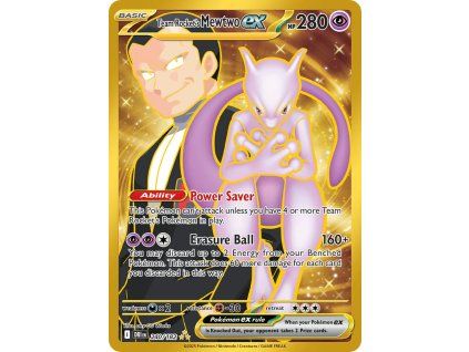 Pokémon Team Rocket's Mewtwo ex (DRI 240)