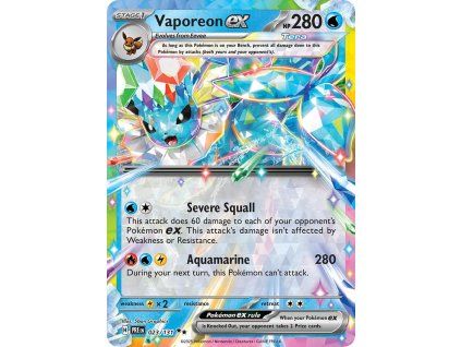 Vaporeon ex (PRE 023)