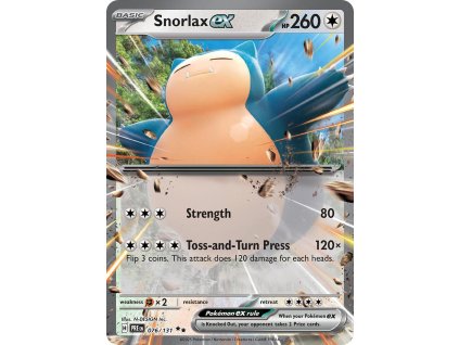 Snorlax ex (PRE 076)