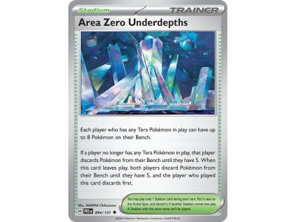Area Zero Underdepths (PRE 094)