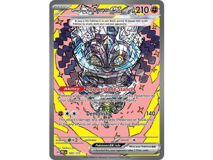 Cornerstone Mask Ogerpon ex (PRE 160)