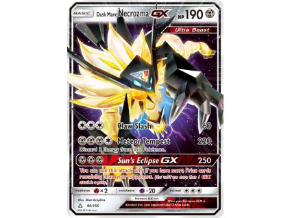 Pokémon Dusk Mane Necrozma GX (UPR 90)